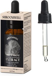 SHROOMWELL Lions Mane Extract Liquid